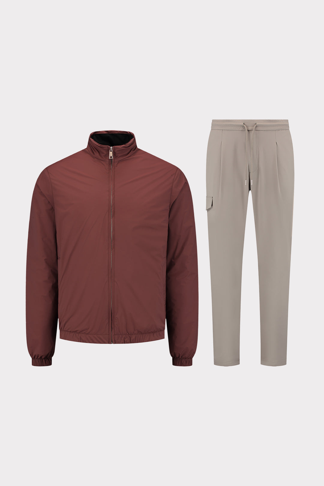 Full Set Burgundy Taupe