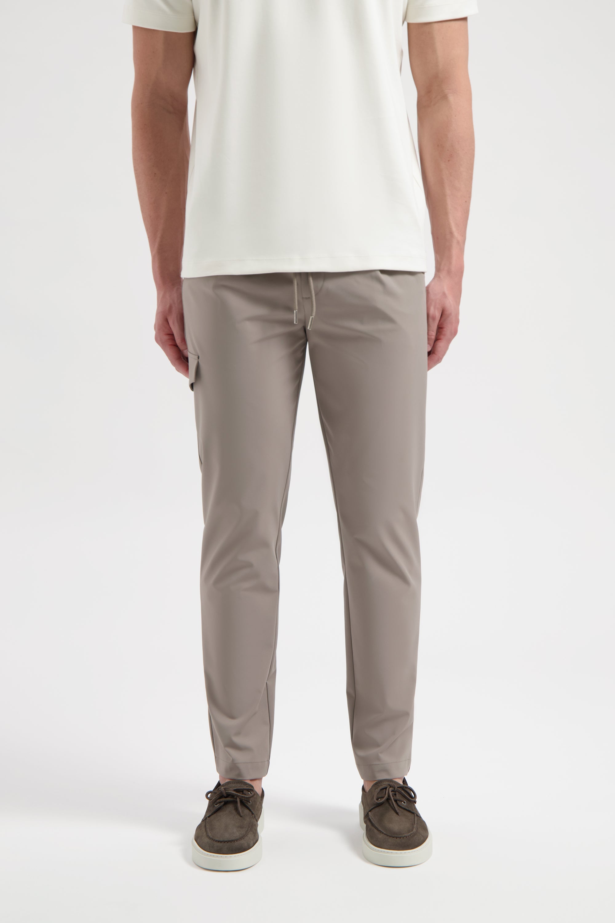 Casual Trouser Cargo Taupe