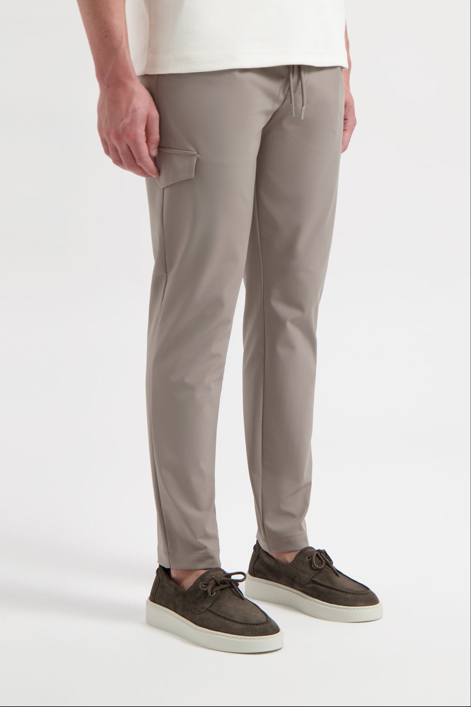Casual Trouser Cargo Taupe