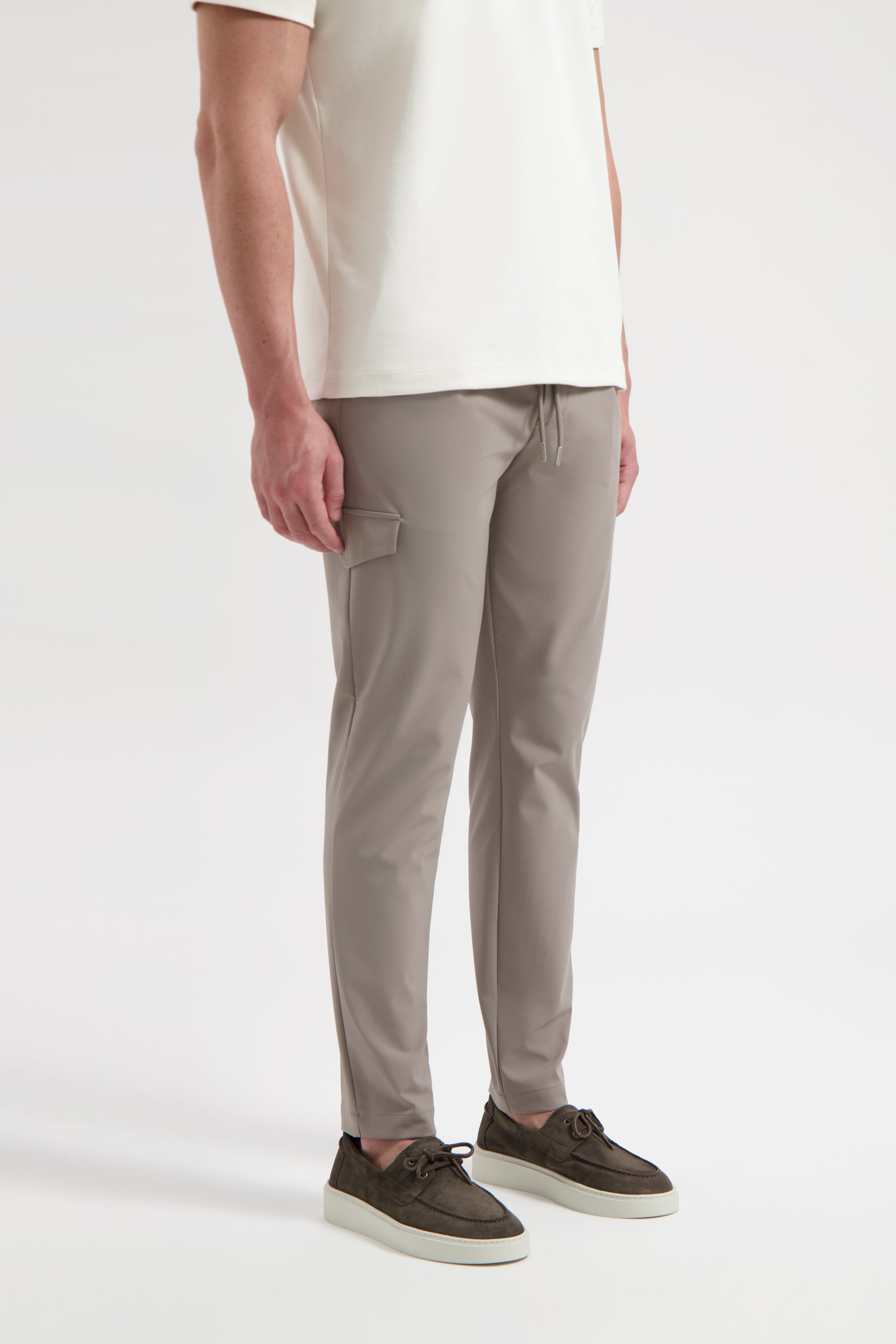 Casual Trouser Cargo Taupe